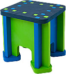 KAT-930. Детский сборный столик из мягких модулей.