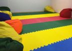 метровые коврики пазлы, жёлто-зелёные, красно-синие спортивные маты для спорта и игр